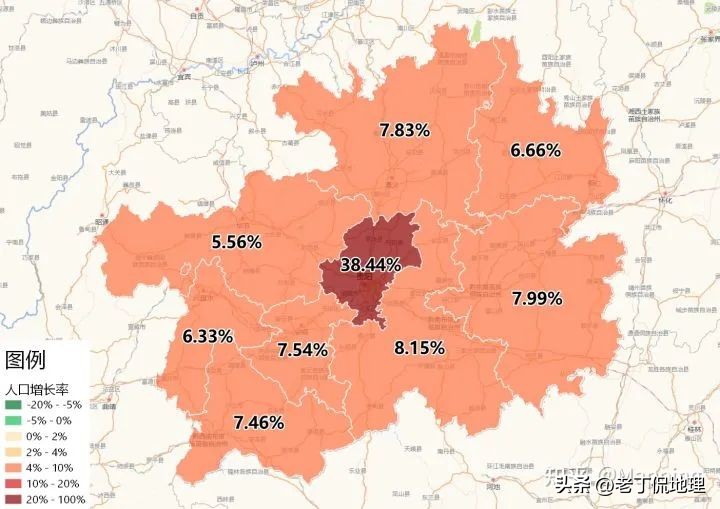 人口分布图中国城市,各省城市人口分布图