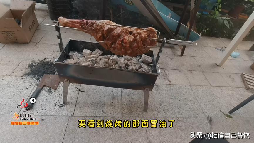 简单快速烤羊腿,怎样烤羊腿方法和步骤