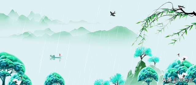 雨水时节，春雨犹添新绿，13首古诗词写意春色乍现之美