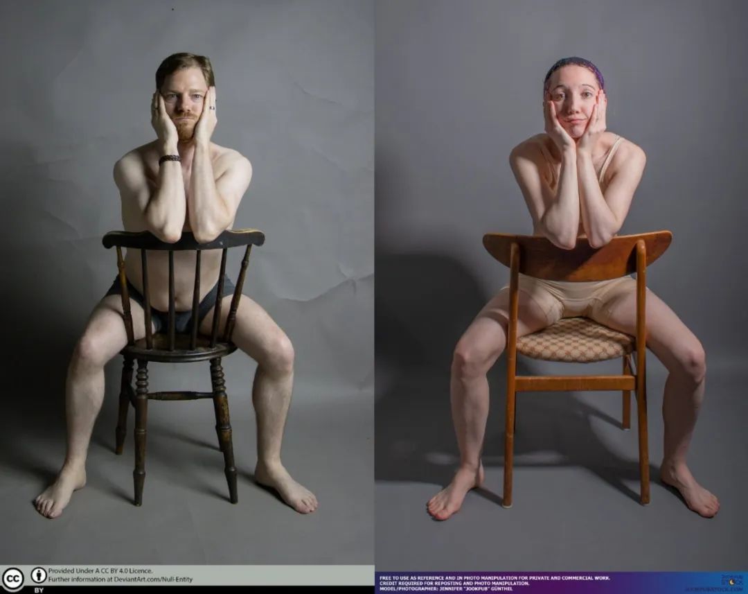 人体坐姿画法速写,速写坐姿人体结构及名称