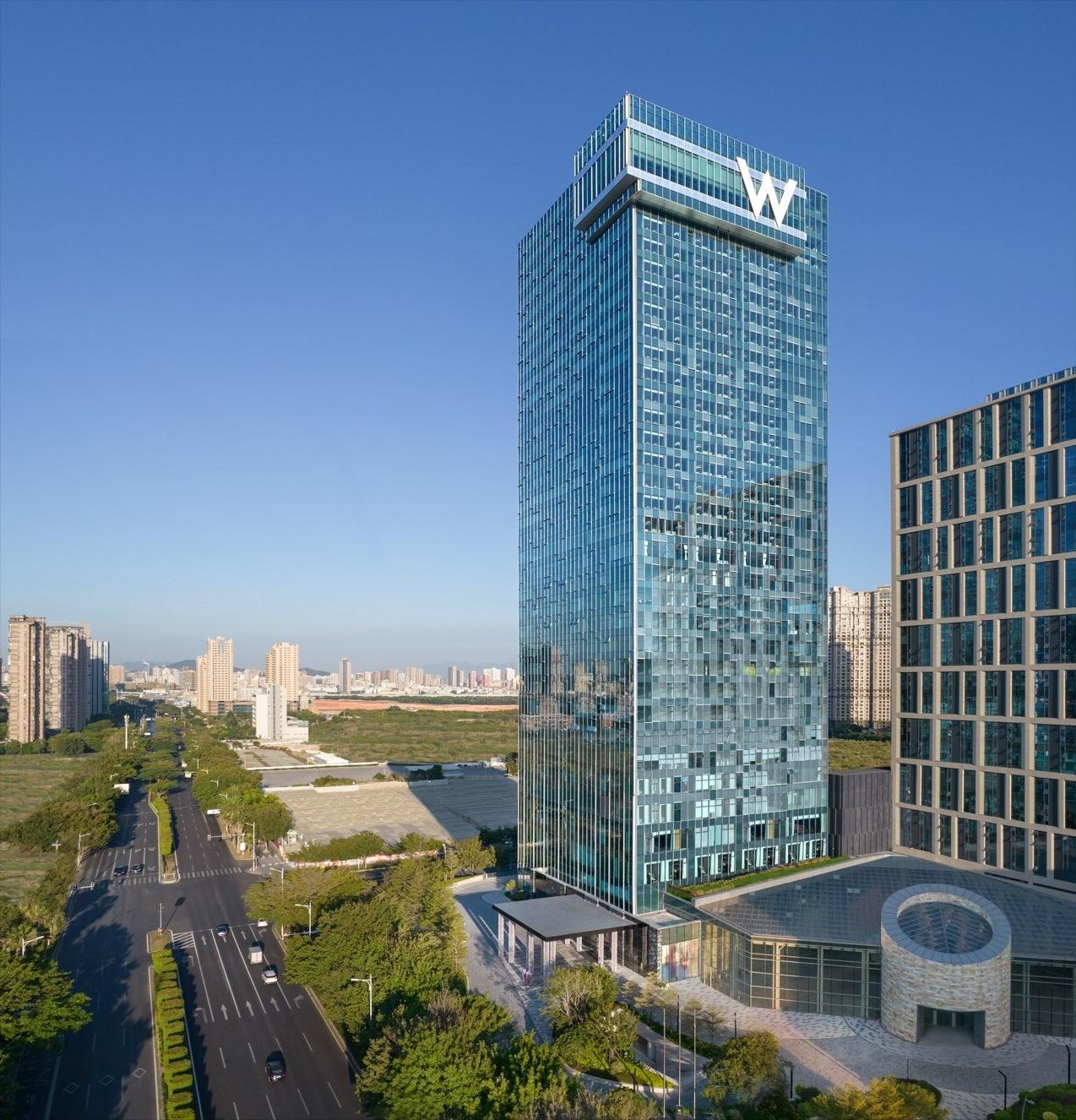 全国9座W酒店建筑欣赏——西安奇特，香港、上海是超高层建筑