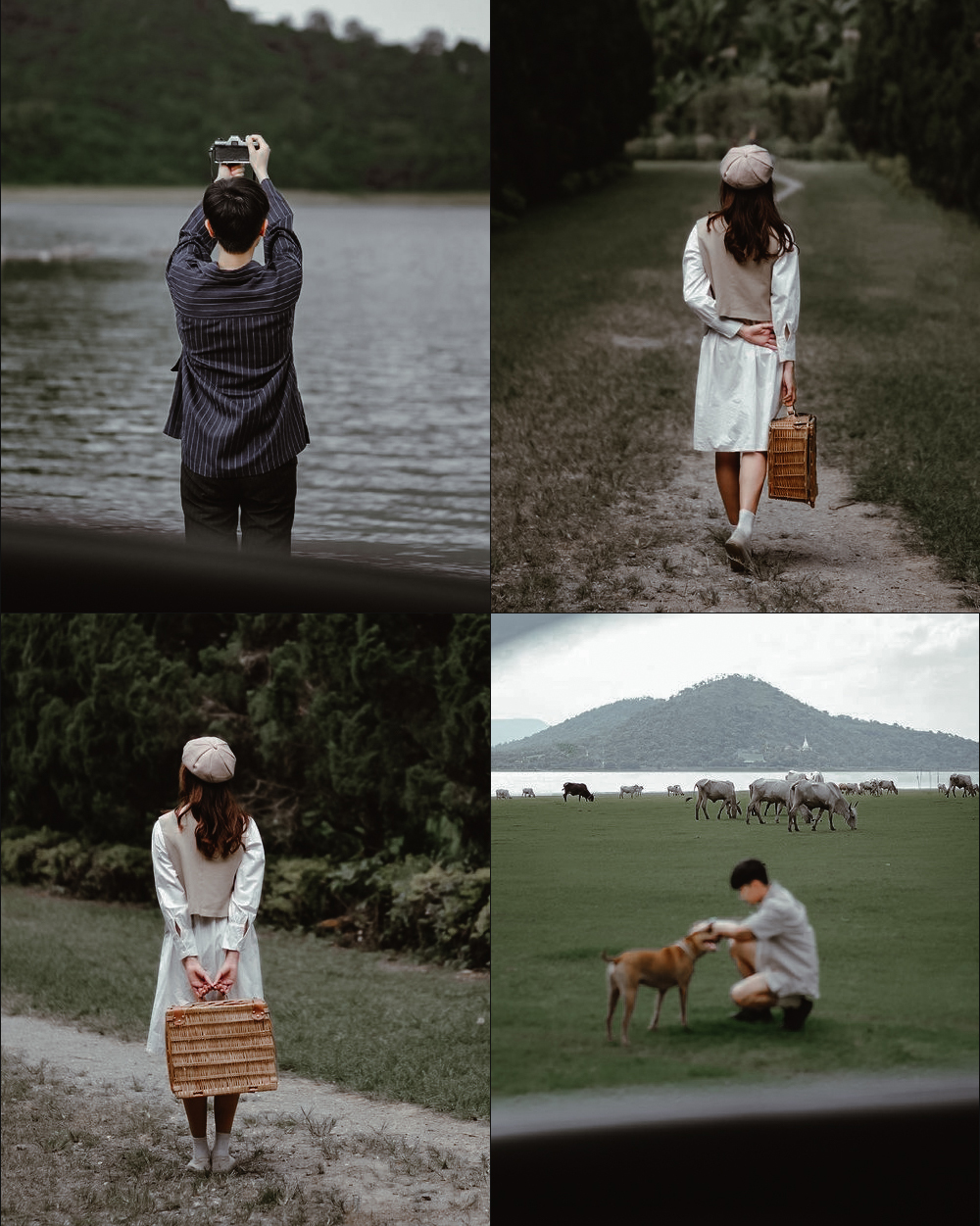 lr调色教程手机版调色思路,人像摄影复古色调lr调色方法