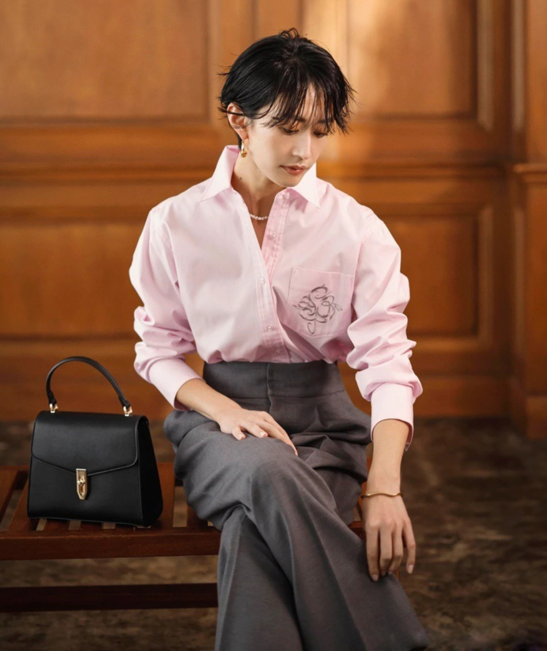 搭配参考春夏彩色系穿搭,一波超级温柔的粉色系穿搭分享