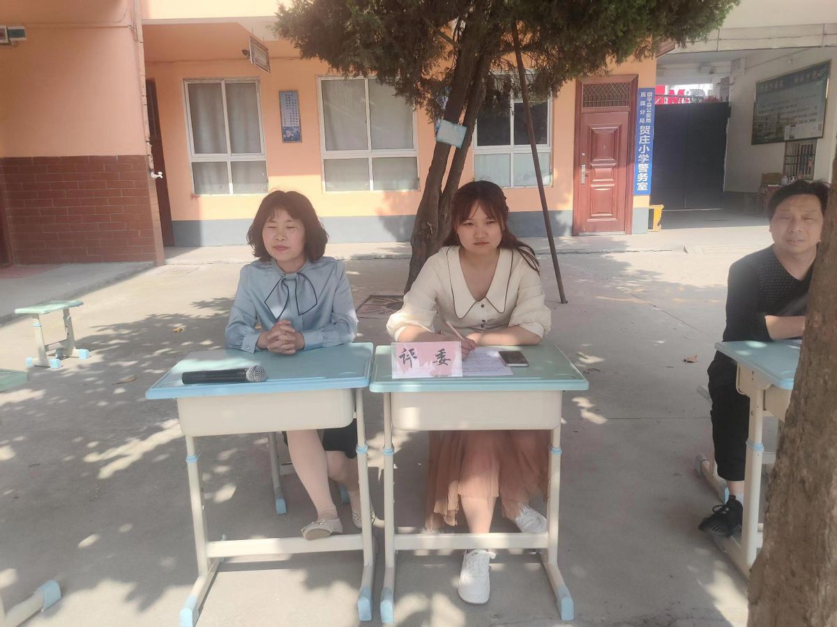 “英”为有你，“语”为众不同——贺庄小学英语口语交际比赛活动