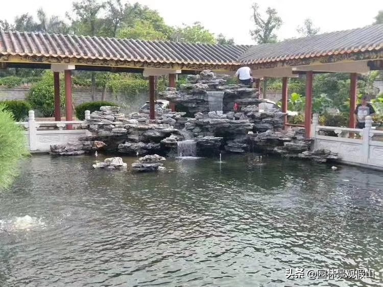 如何自己做假山鱼池,台州假山鱼池施工步骤