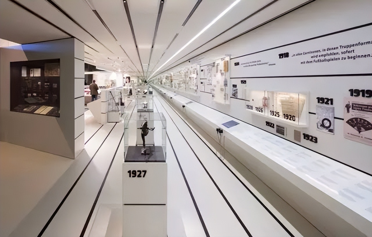 德国足球博物馆量角器,德国足球馆