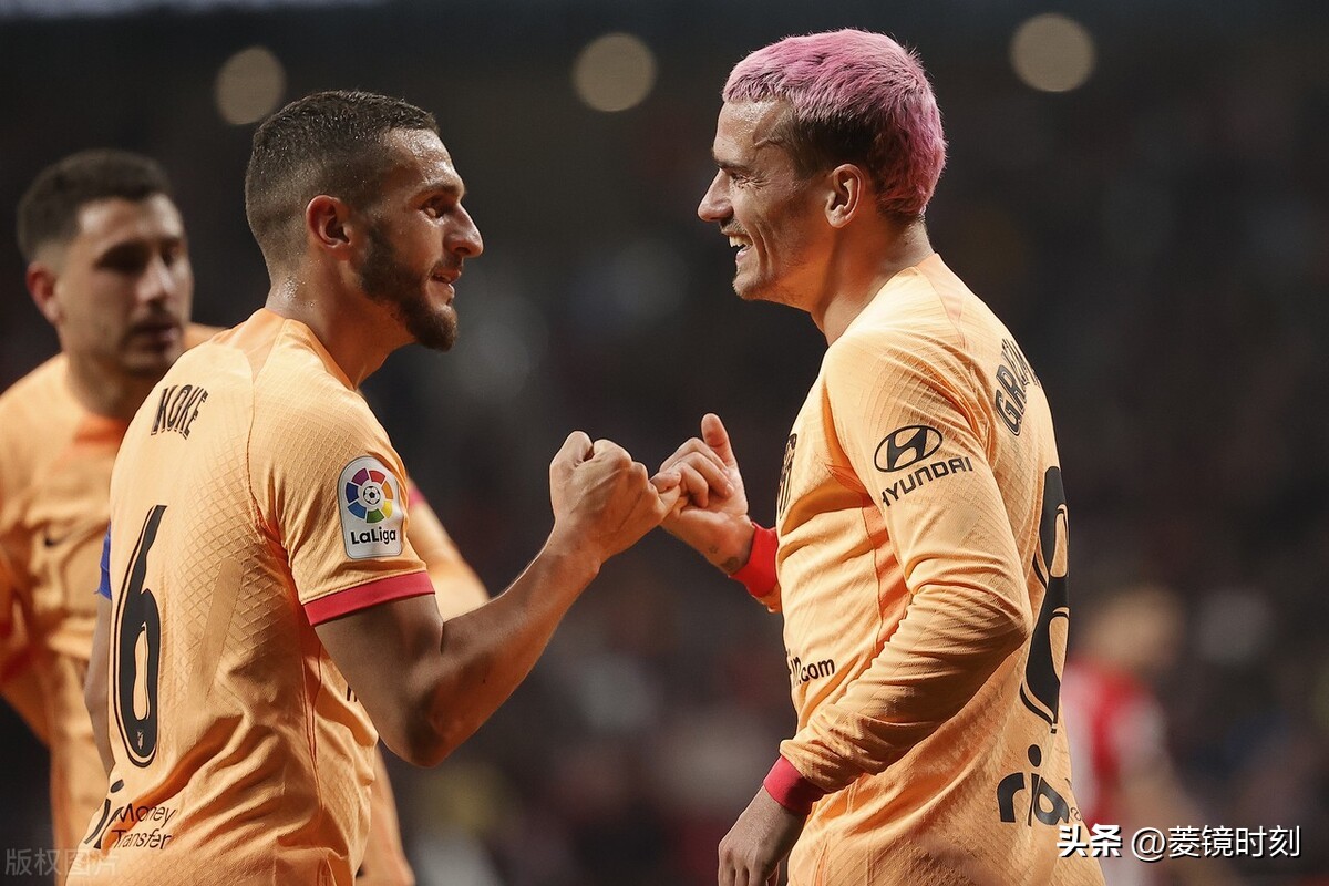 西甲积分榜马竞少赛一场8分领跑,西甲马竞最新积分榜