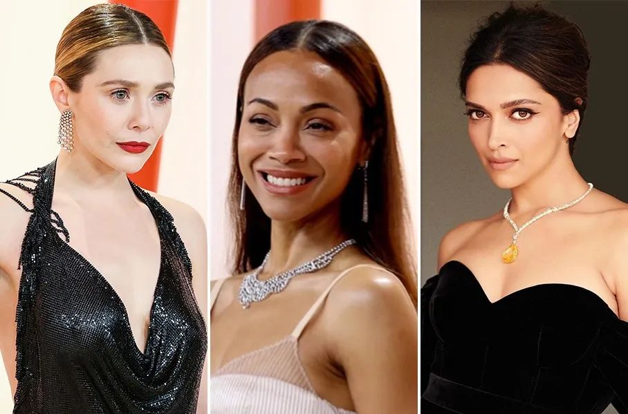 杨紫琼高定礼服闪耀戛纳红毯,杨紫琼携手老公亮相奥斯卡红毯