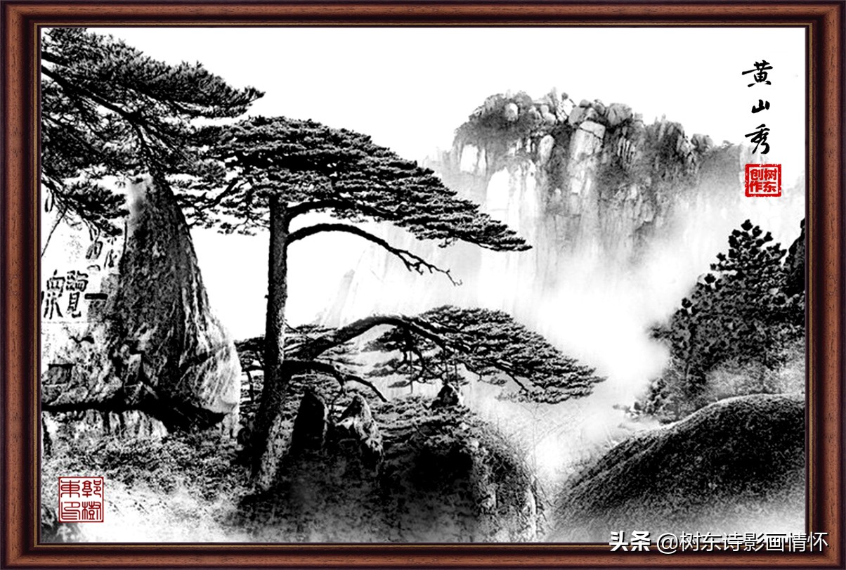 大雪压青松，青松挺且直，松在中华文化中象征着一种精神