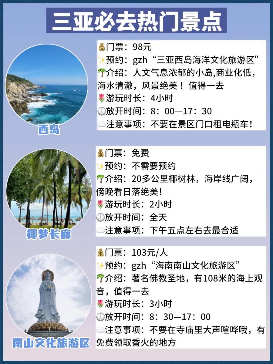 第一次去三亚‼️不想交智商税的看这里✅