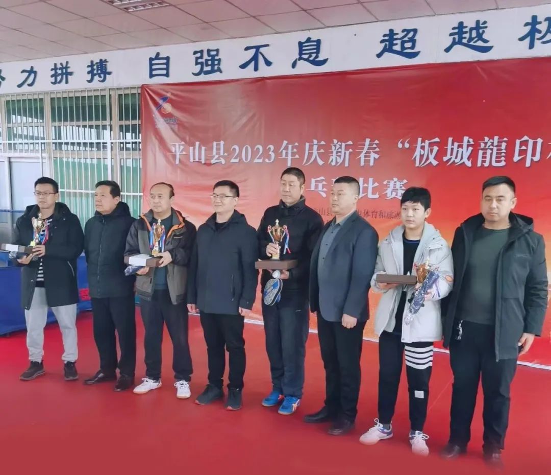 2024年平山县运动会,泌阳县第一届飞龙杯乒乓球比赛
