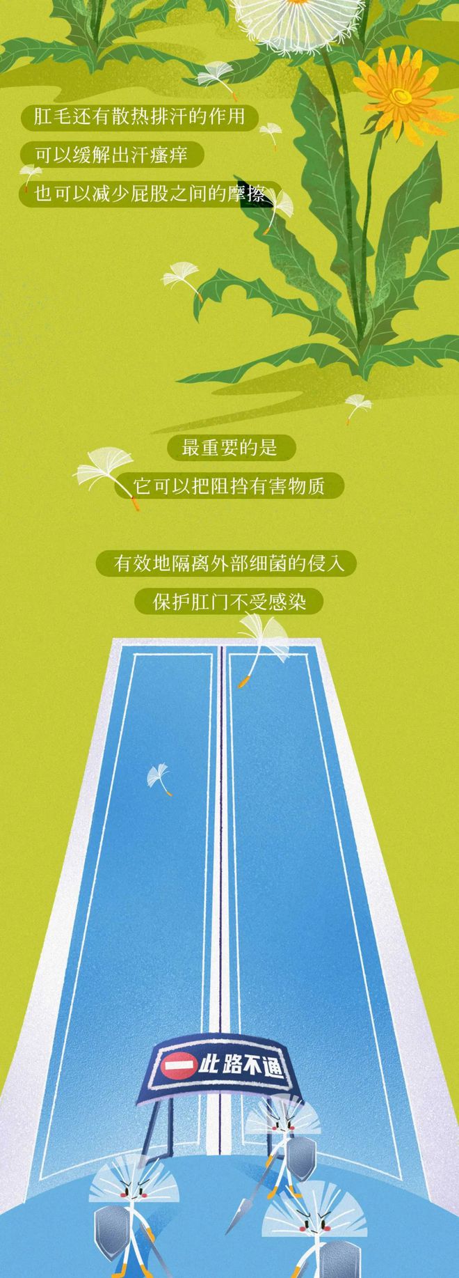 为啥「菊花」周围也会长“毛”？若是刮掉会怎样？网友：涨知识了