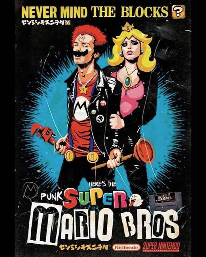 插画氛围感人物构图,复古美式波普插画