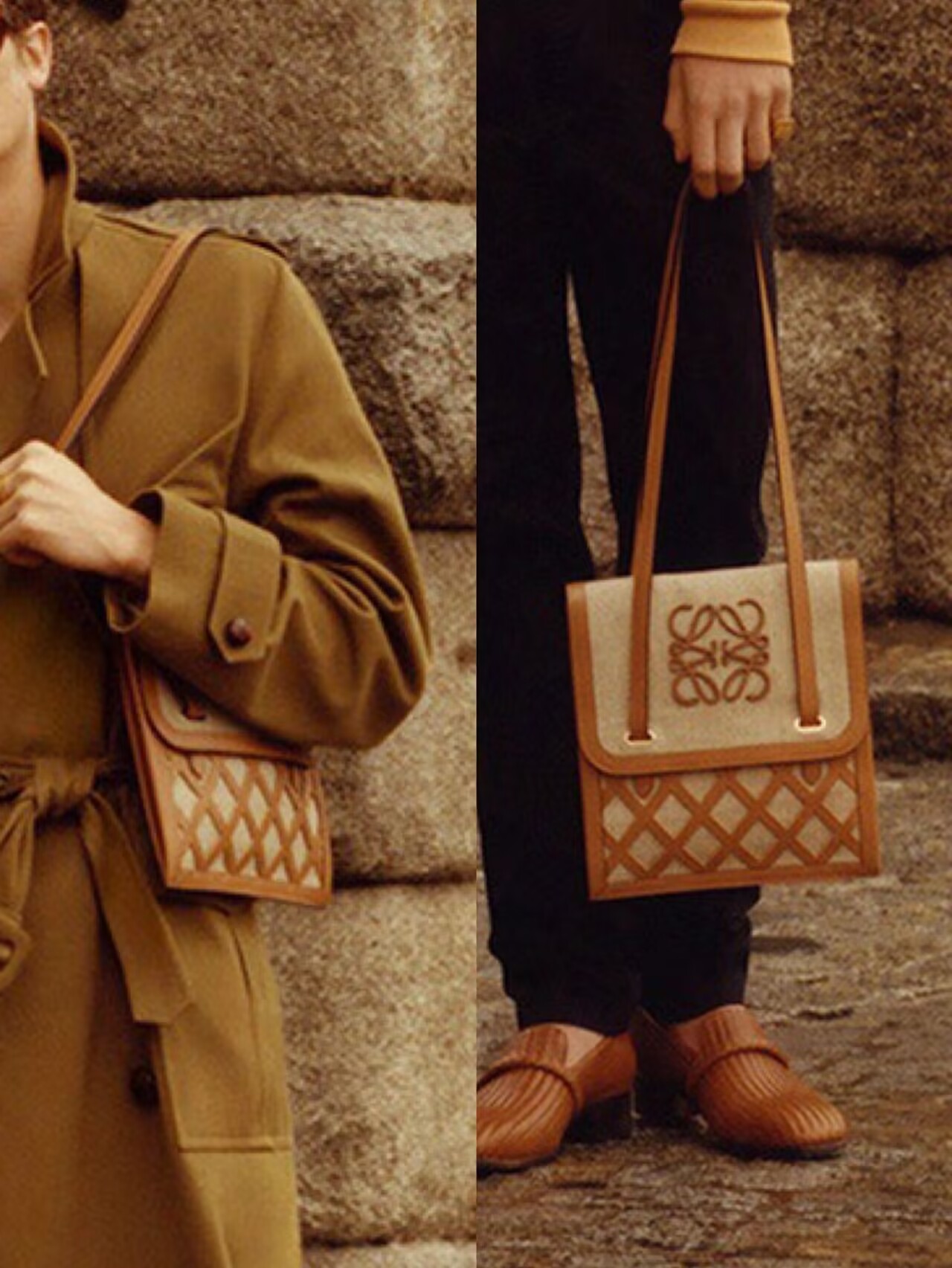 全网在找的Loewe2015男包