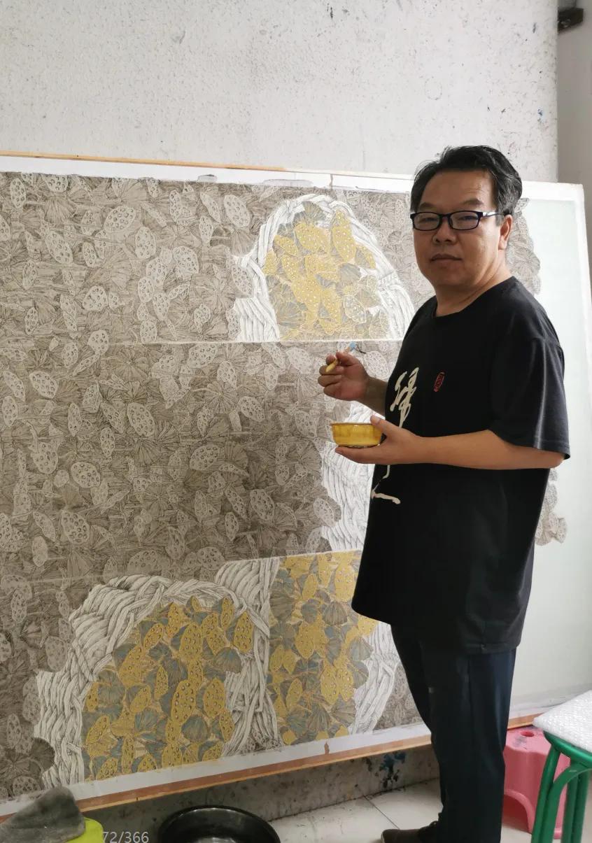 画家王建军山水画,王建军山水画写生作品