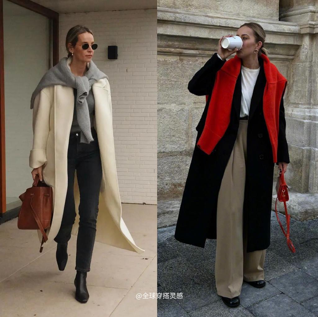 冬季呢子衣小个子穿搭,现在冬季上下衣穿搭