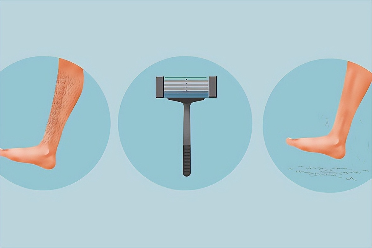 如何正确刮除体毛,女士体毛旺可以剃掉吗