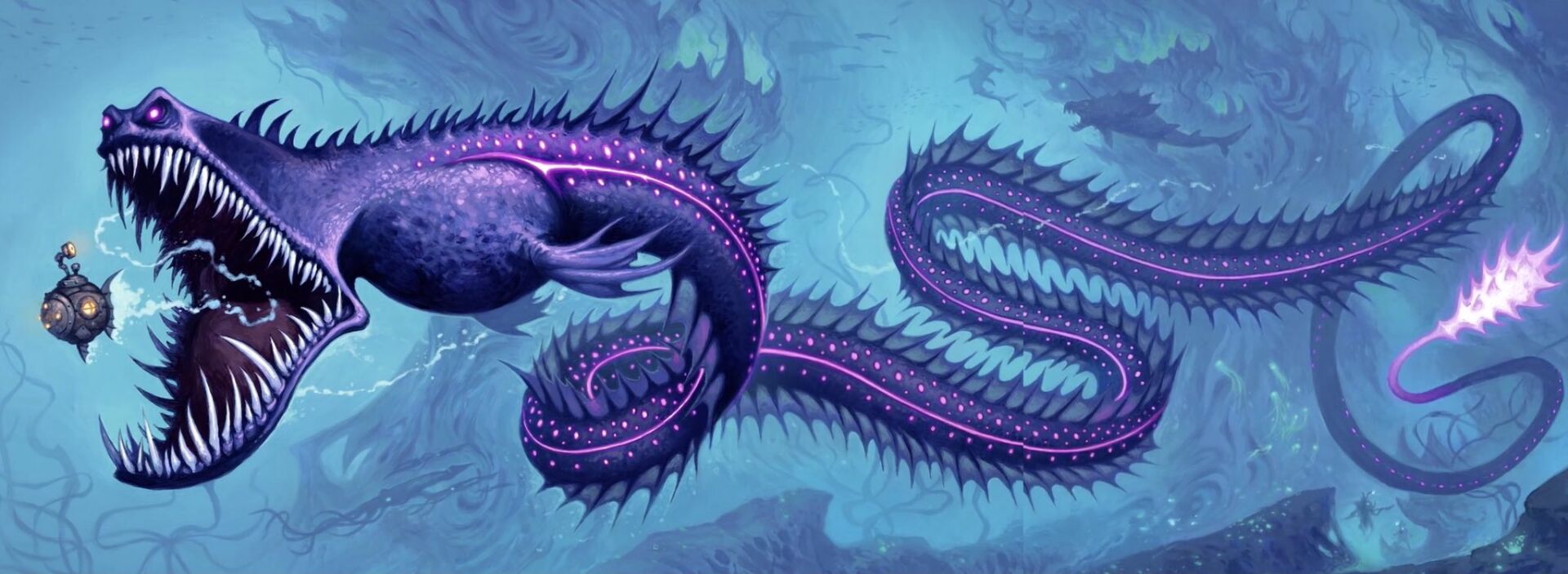 炉石传说原画神兽,炉石传说巨型原画