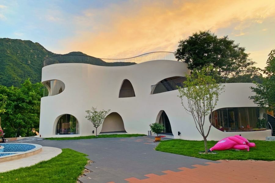 简约怀柔民宿设计,轻奢民宿设计效果图