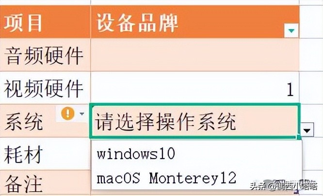wps怎么制作一二级下拉菜单,wps如何制作下拉菜单多选