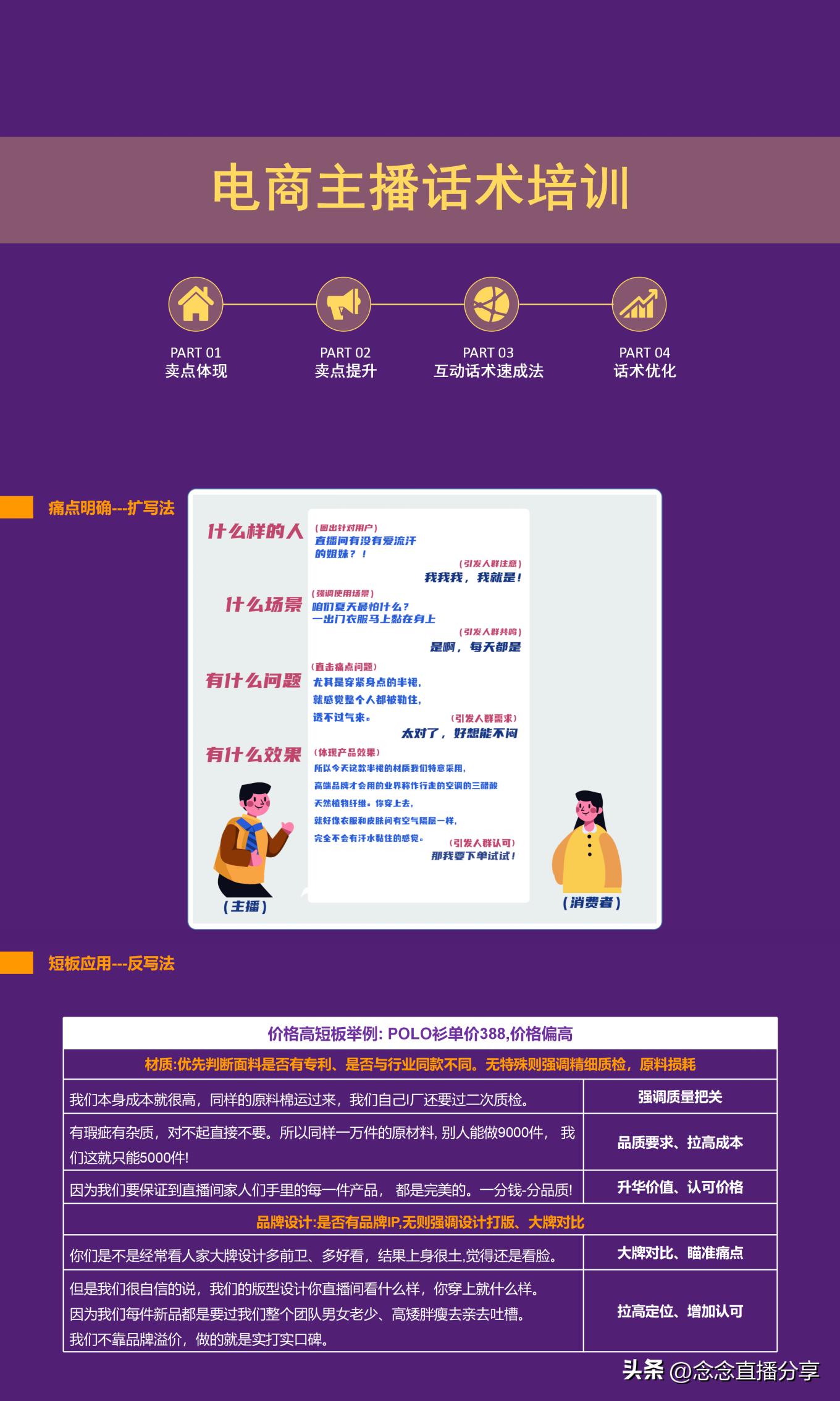 抖音主播直播培训ppt,直播带货主播培训课程ppt教程