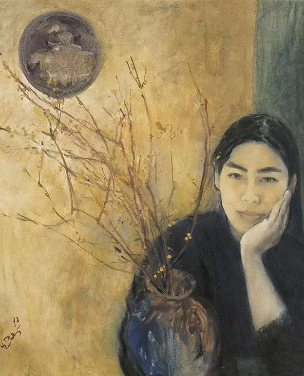 何多苓俄罗斯写生油画,何多苓油画2007