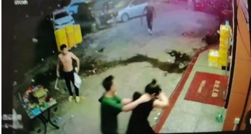 惠山区打人事件视频,顶风作案打人