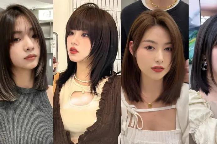 高层次锁骨发中长怎么剪,高层次锁骨发中长怎么造型