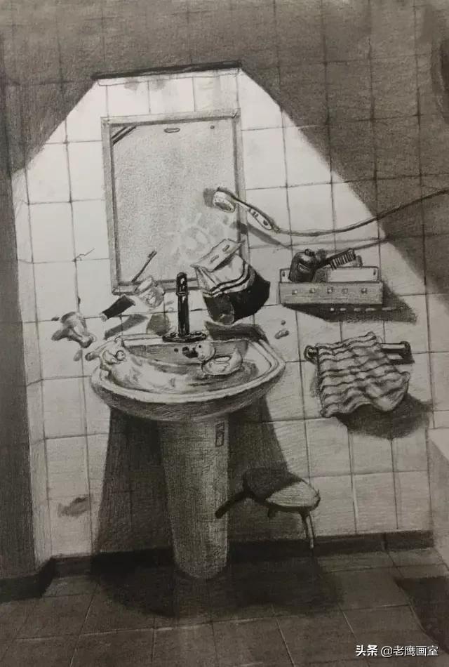 清华美院素描静物,清华美院2016年校考素描