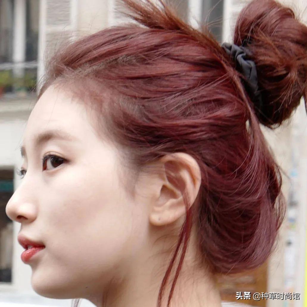八字刘海怎么打理才不会显头秃,12岁圆脸头秃长发适合剪什么刘海