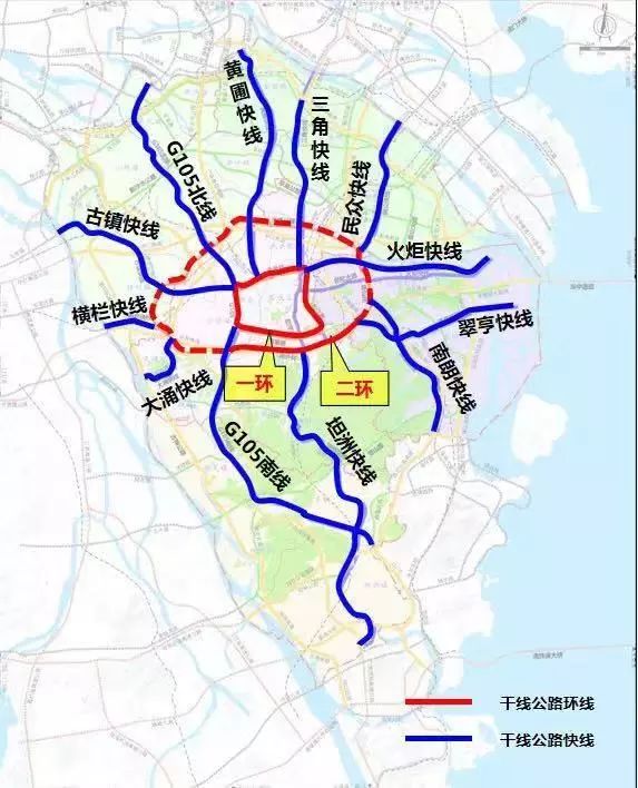 中山三角快线哪里限宽,中山快速线规划线路图