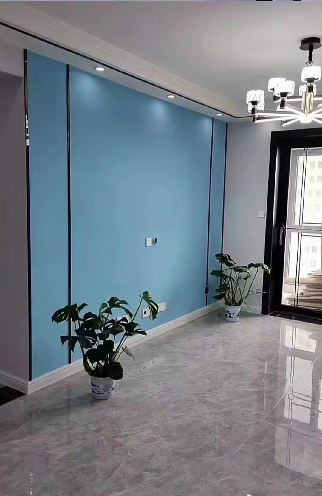 2019影视墙壁布效果图大全集,简约壁布影视墙图片大全集