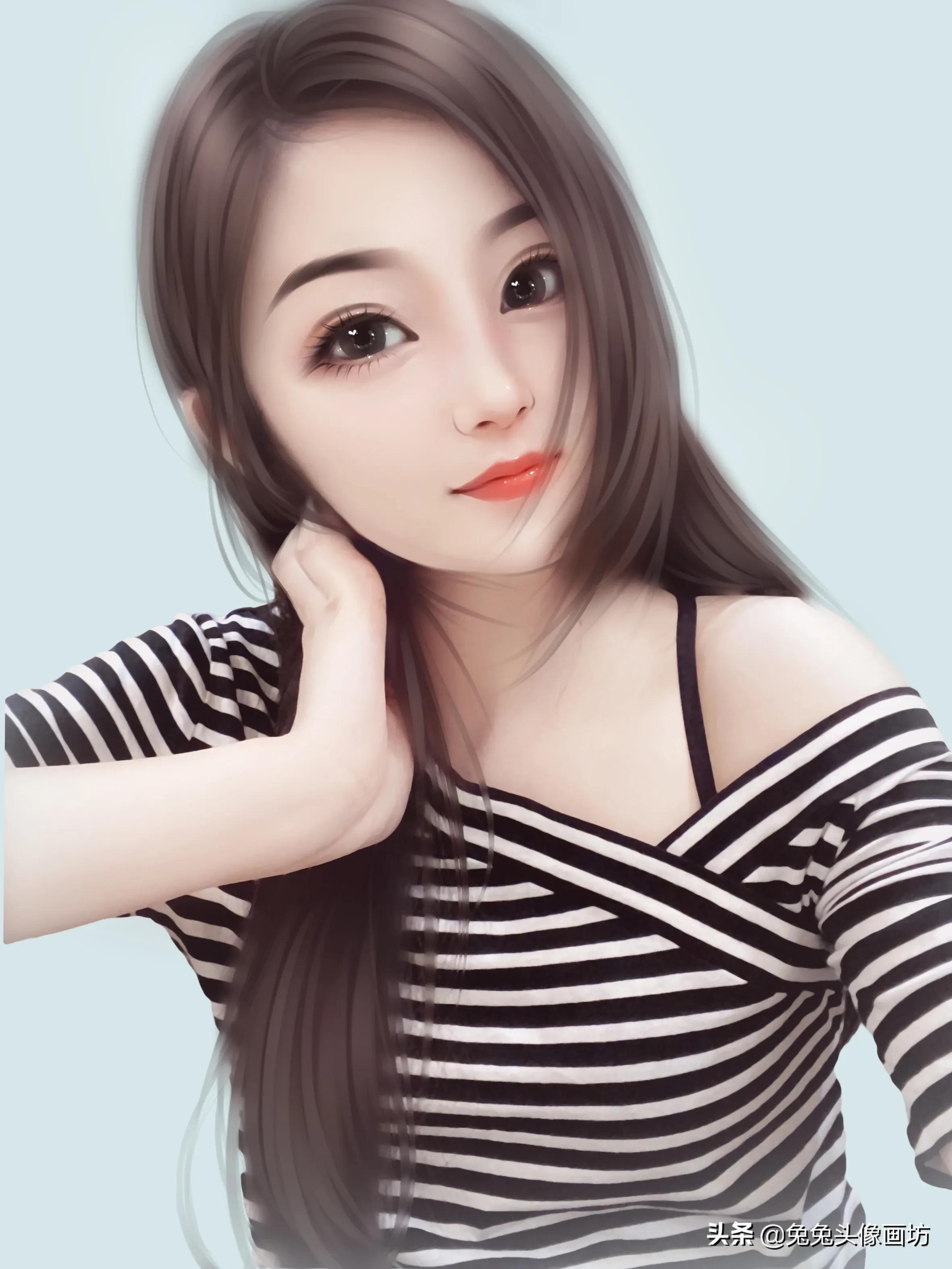 又好看又符合国家标准的漫画头像,最近特别流行的黑白漫画头像简单