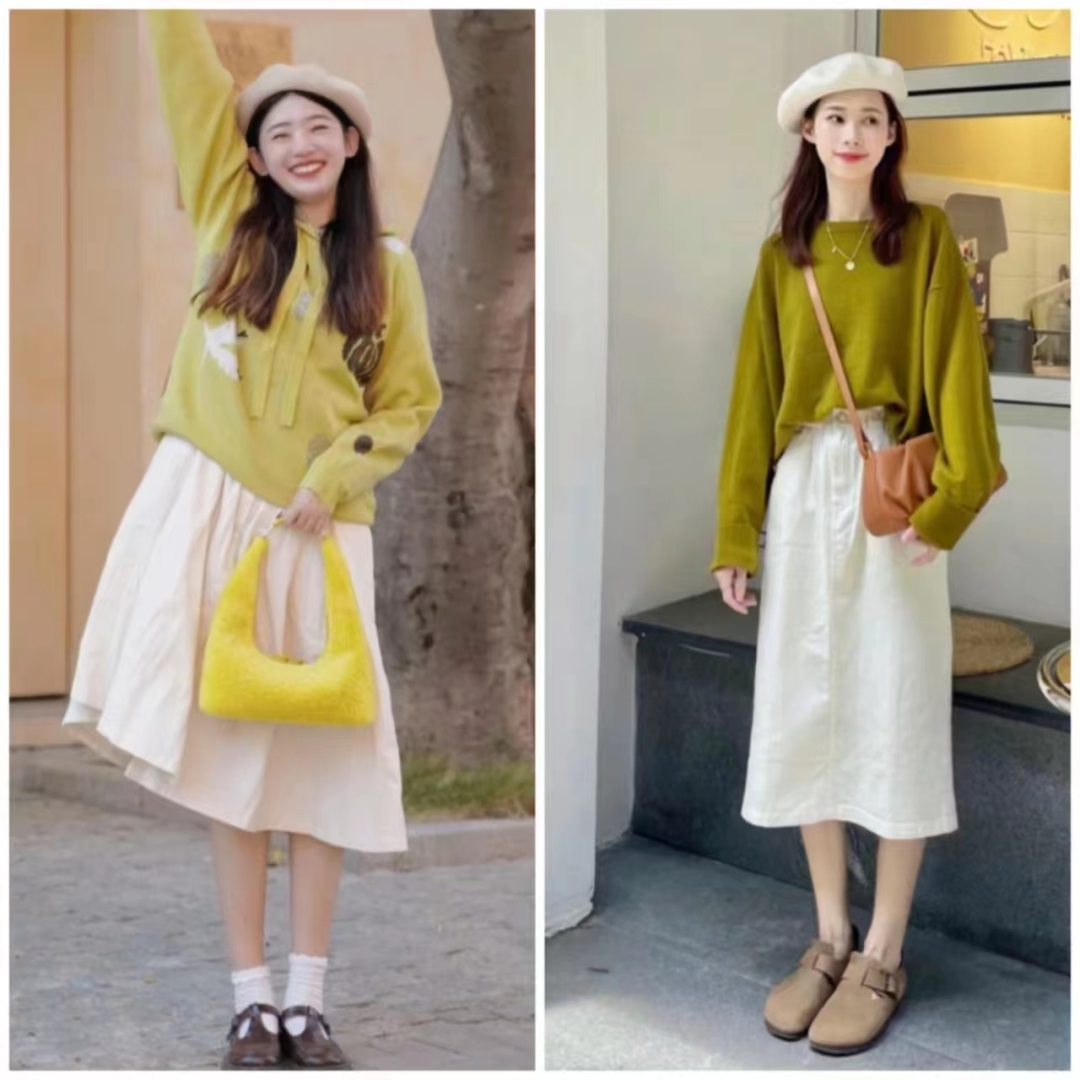 秋季米白色全部颜色搭配,米白色搭配什么颜色俏皮可爱