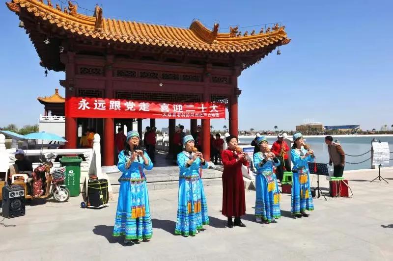 老科协喜迎二十大演唱会掠影,大荔县老科协