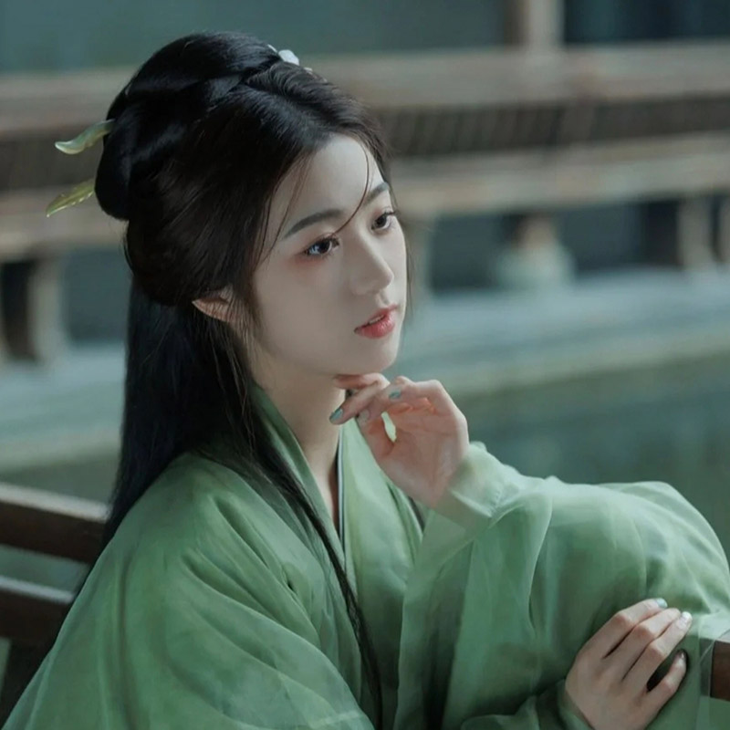 古风头像女唯美淡雅治愈笑容,古风头像女生仙气伤感