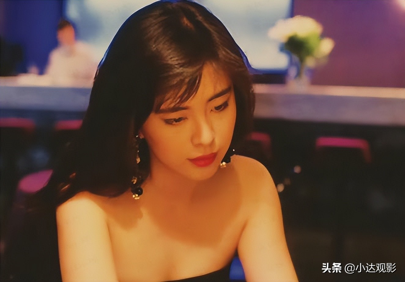 王祖贤头像复古港风照片,港台怀旧金曲王祖贤