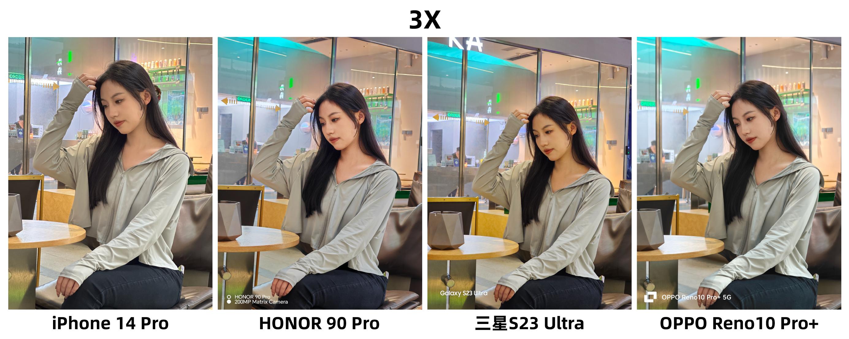 华为苹果oppovivo拍照对比人像,oppovivo华为苹果拍照效果对比