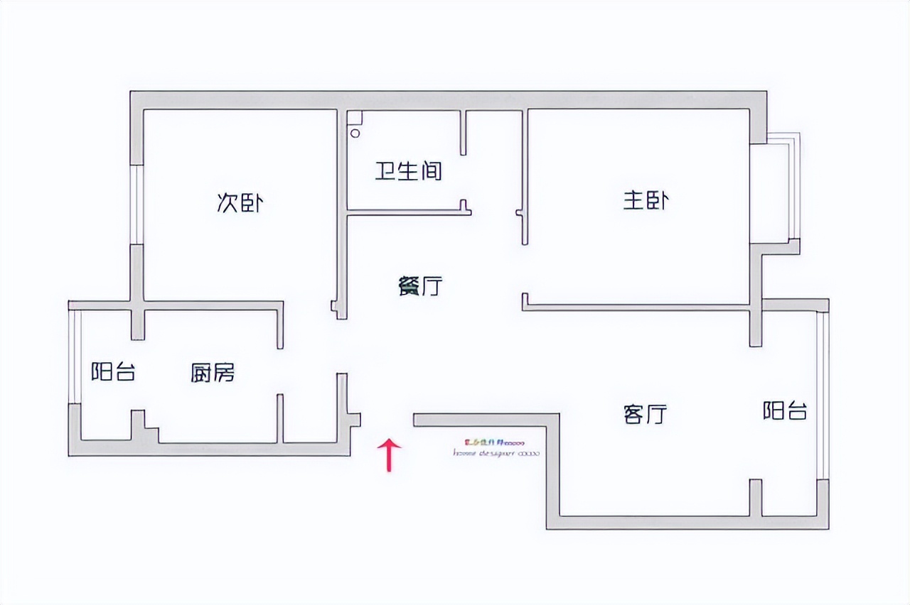 2平米卧室改三个卧室,儿童房一室改两室卧室设计方案