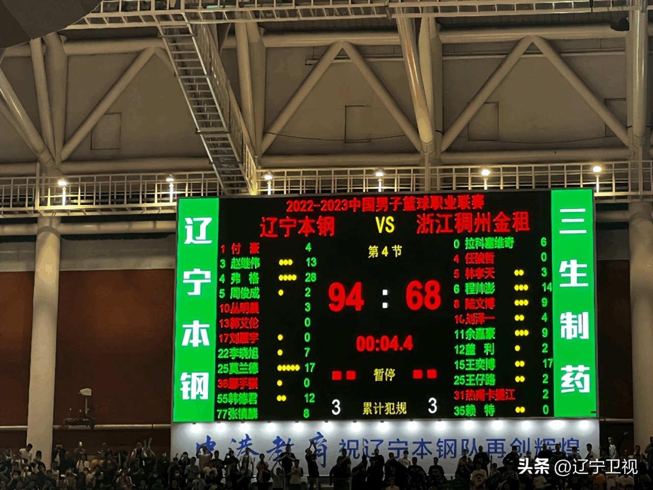 拿下冠军的目标,辽篮拿下冠军点