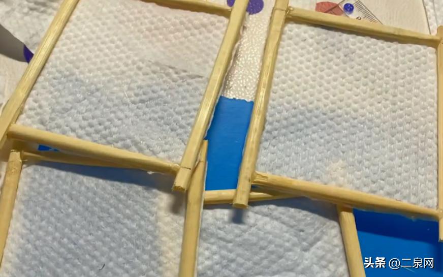 童年手工制作花灯,一次性筷子胶带手工花灯制作大全