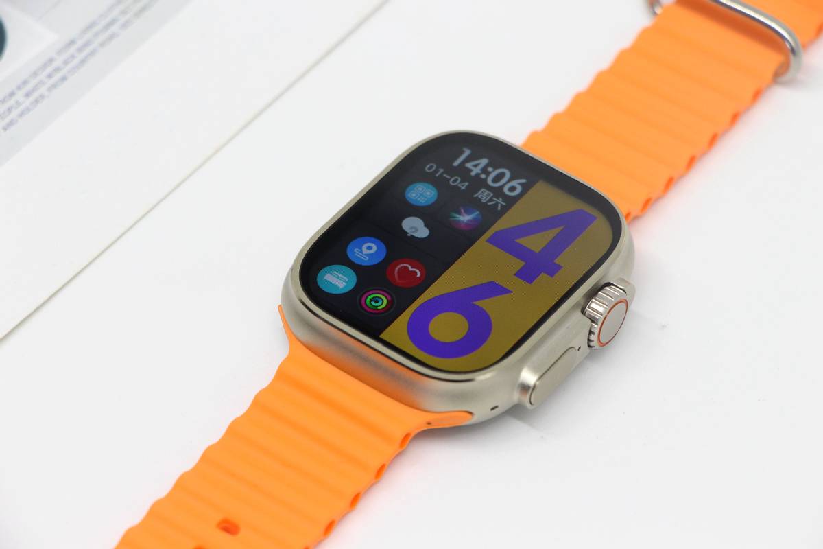 微穿戴watch9和苹果手表外观对比,微穿戴watch9ultra测评