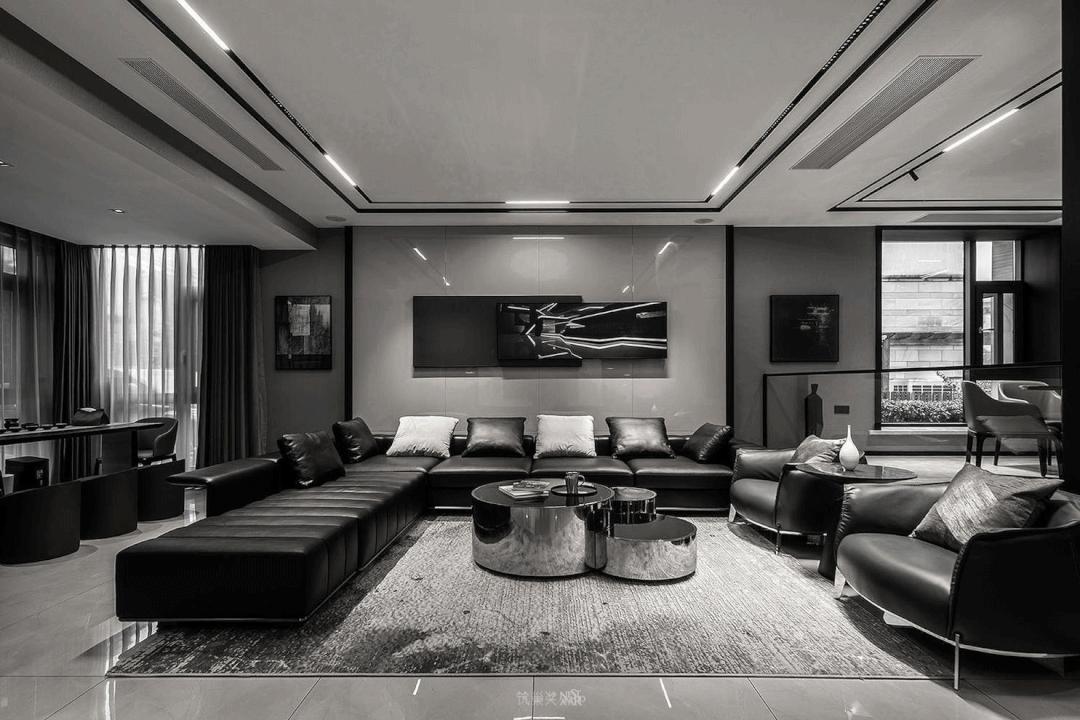 纯黑色装修设计师,纯黑色家装设计