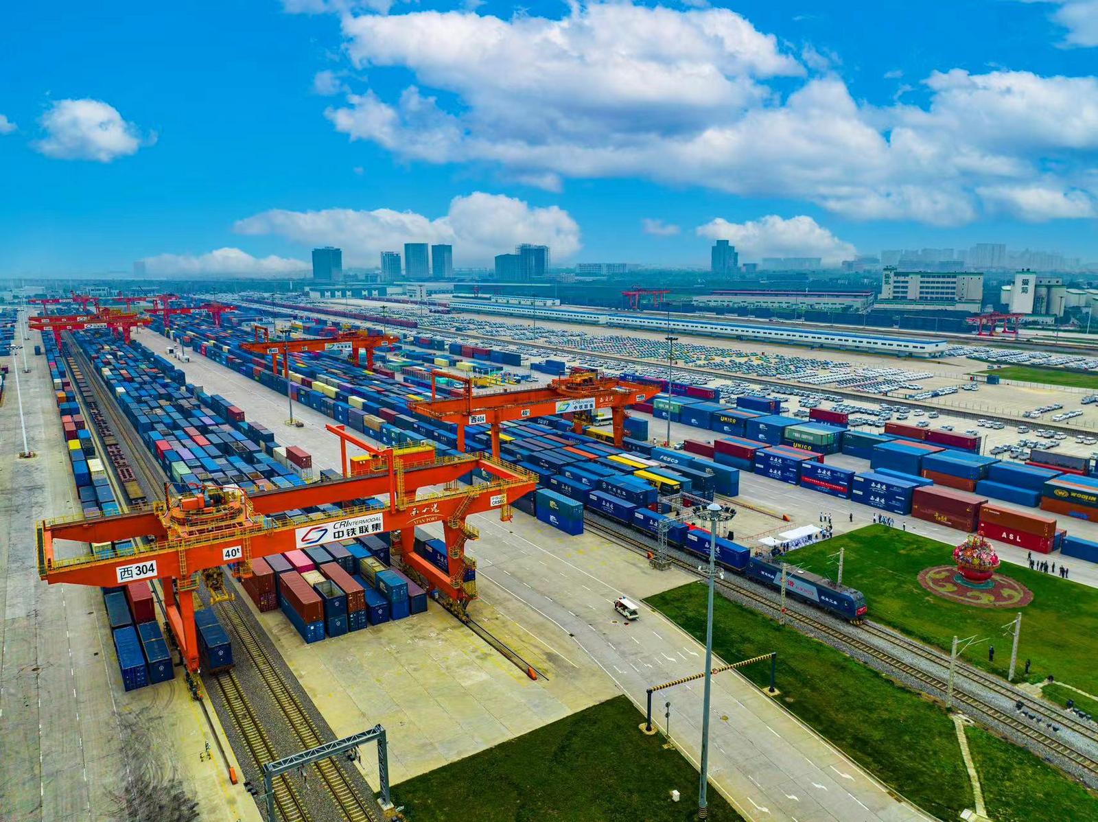 长安号汽车,长安号运输通道示意图