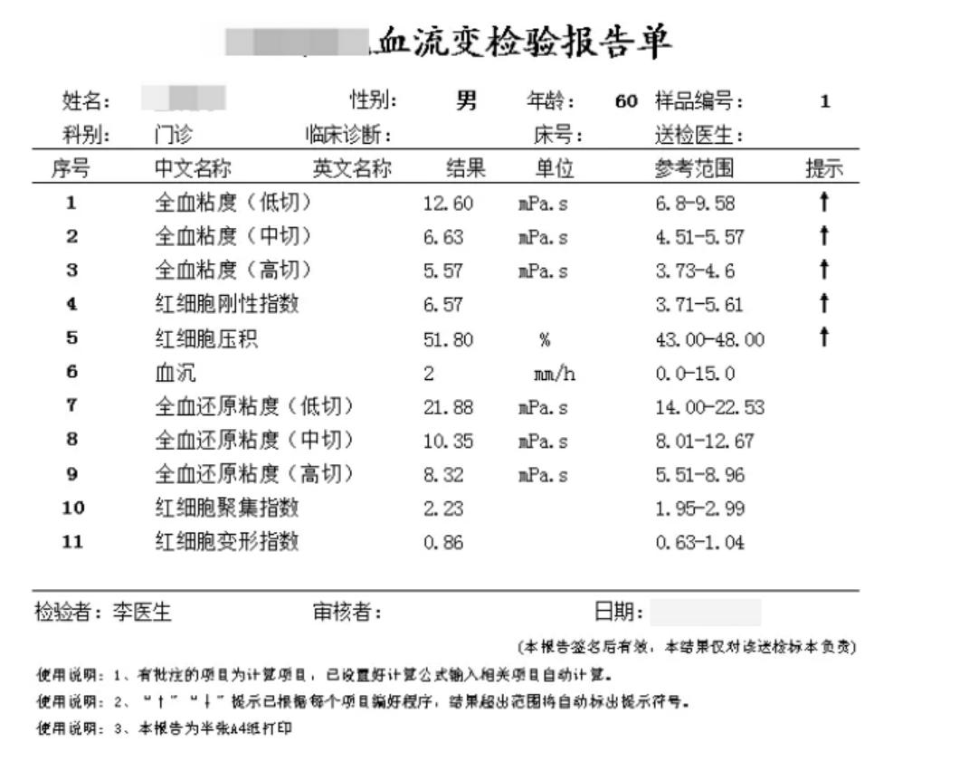 血粘稠度增高容易血栓吗,化验血什么高容易血栓