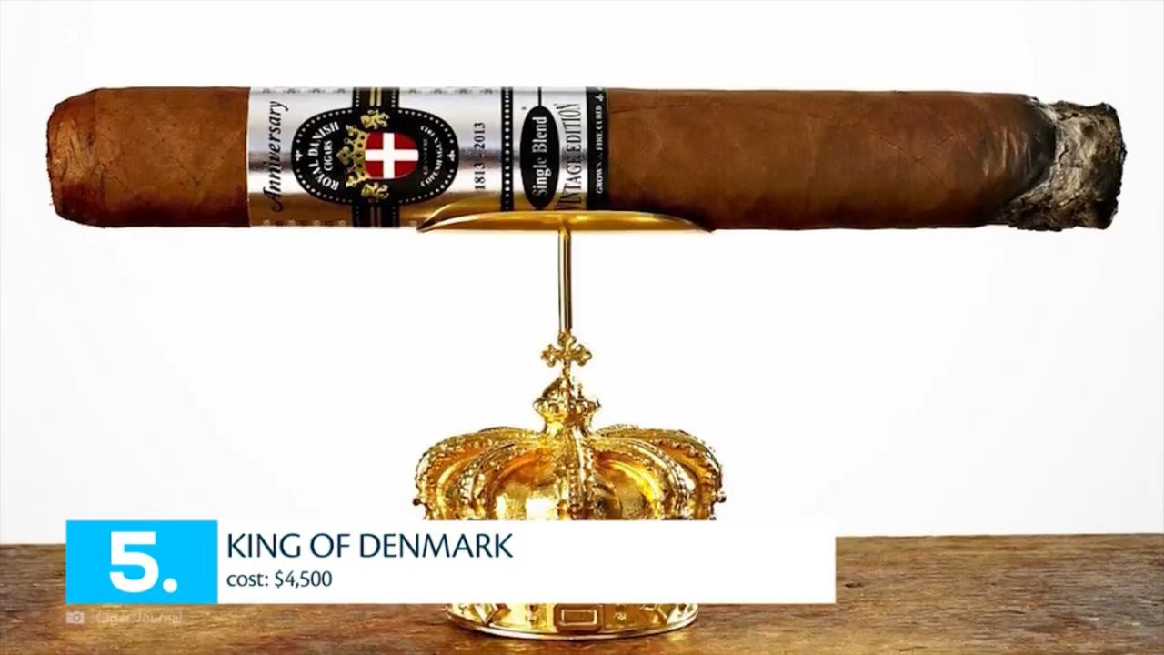 世界上最贵的雪茄多少元1只,中国最贵的雪茄是十几块一根