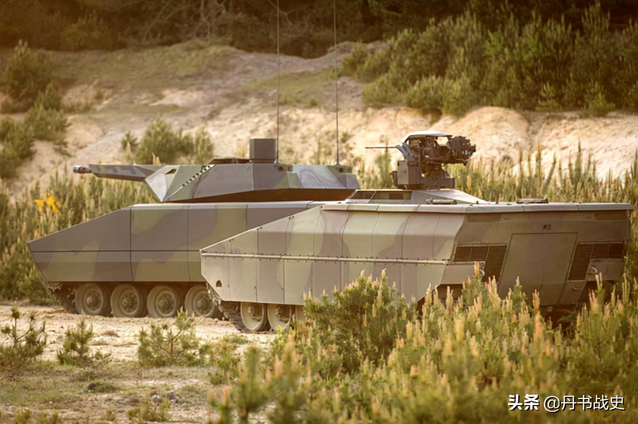 德国莱茵金属kf41山猫步兵战车,德国山猫kf41防空战车