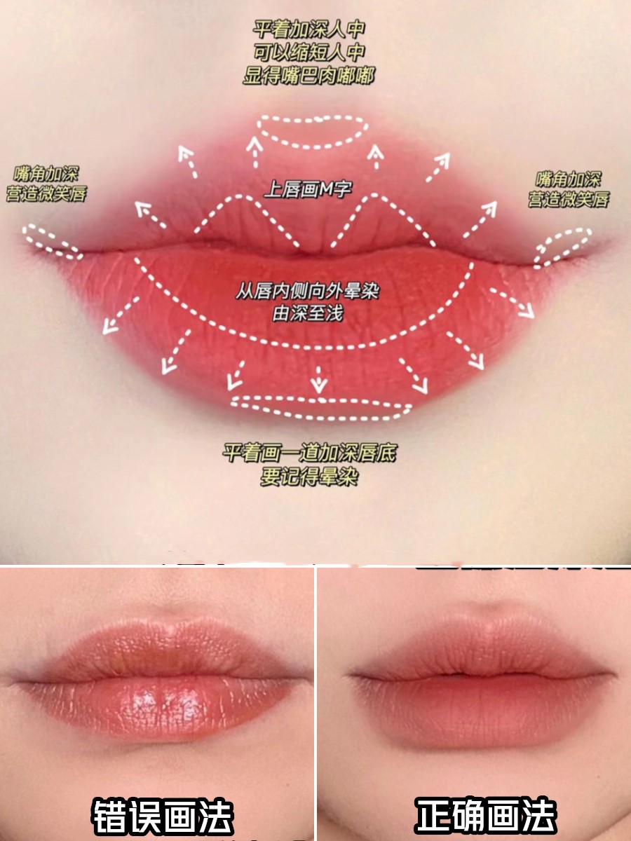 淡妆的画法步骤图片,淡妆的画法新手教程最简单的