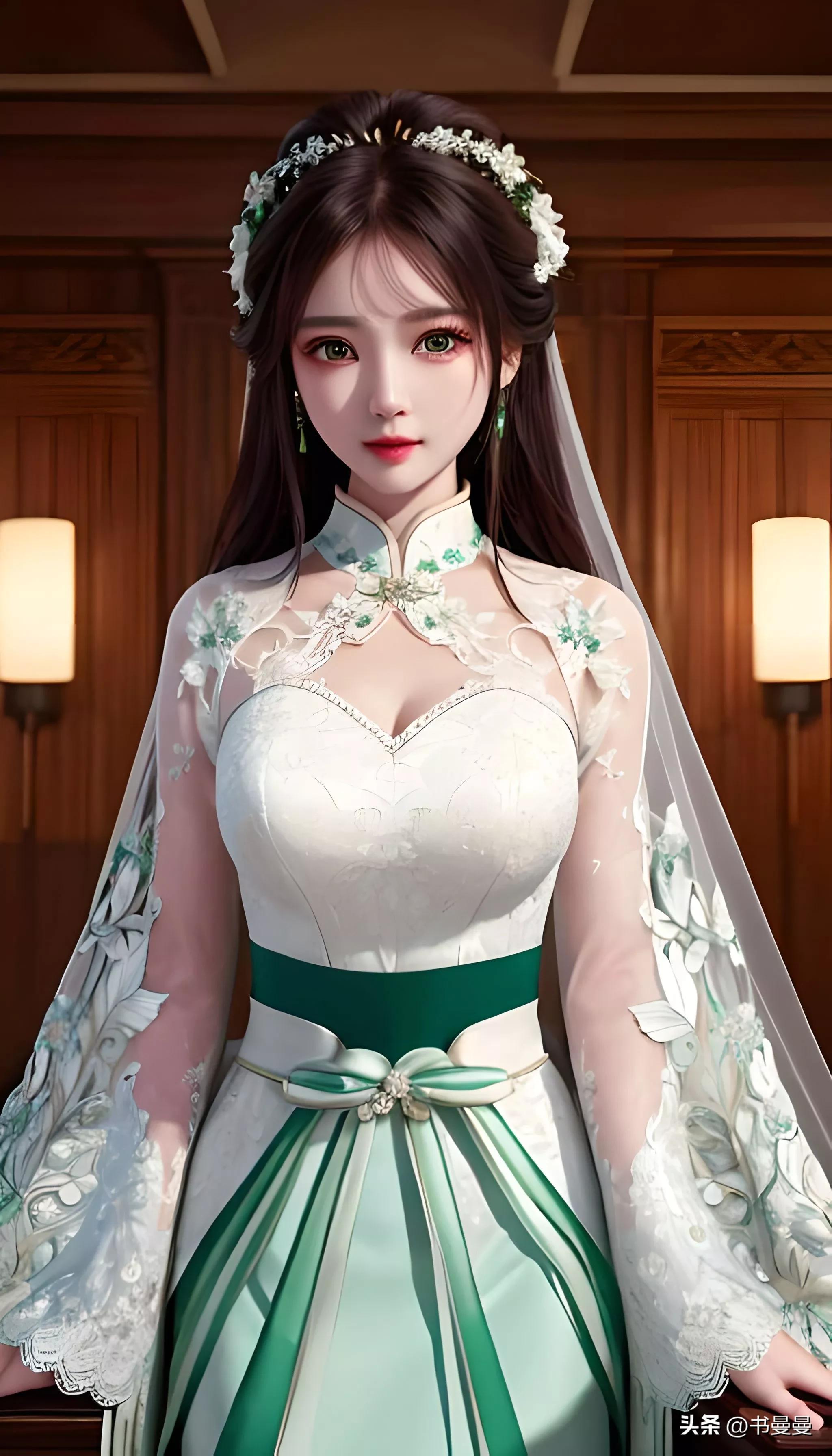 ai绘画古风少女插画壁纸欣赏,ai绘画国风美女