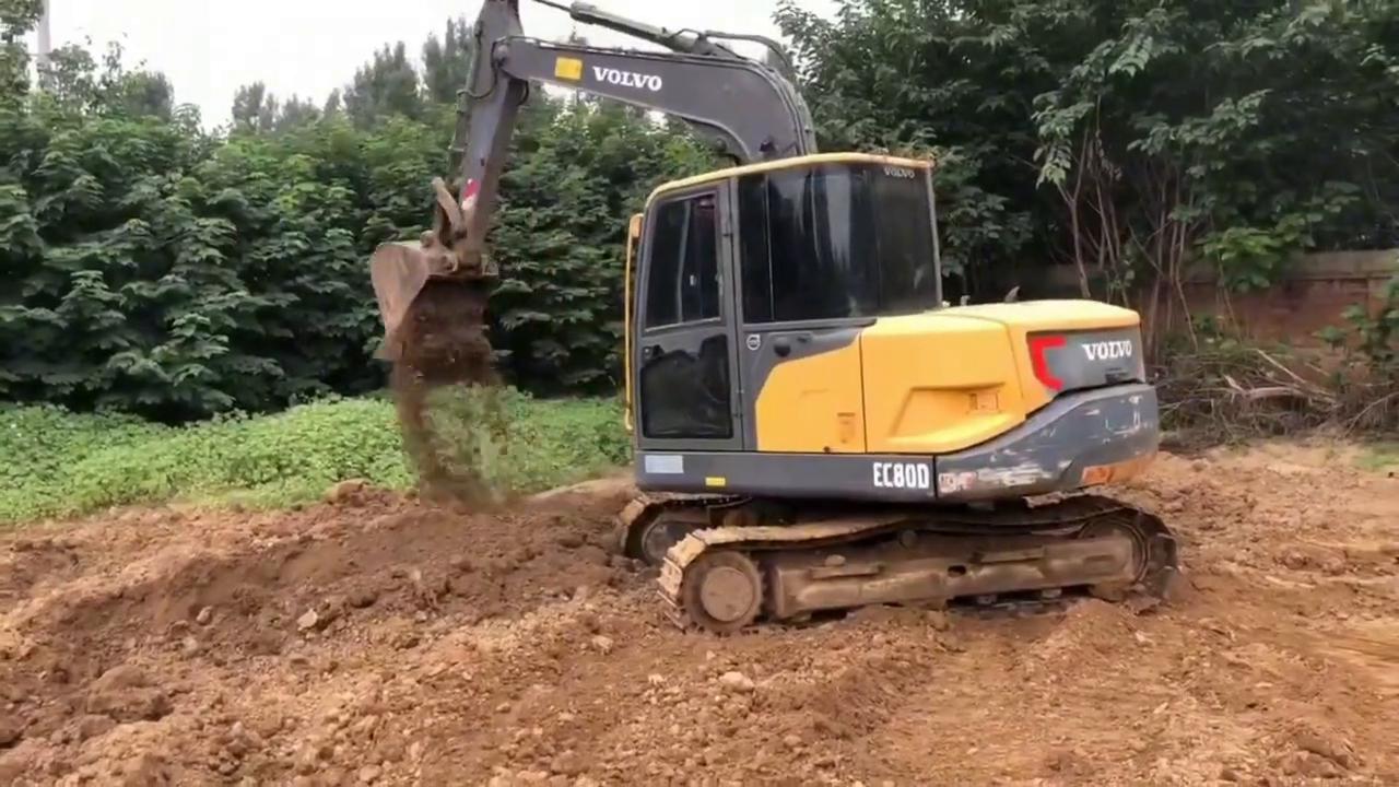 广西二手沃尔沃80d挖掘机出售,沃尔沃80d挖掘机个人转让